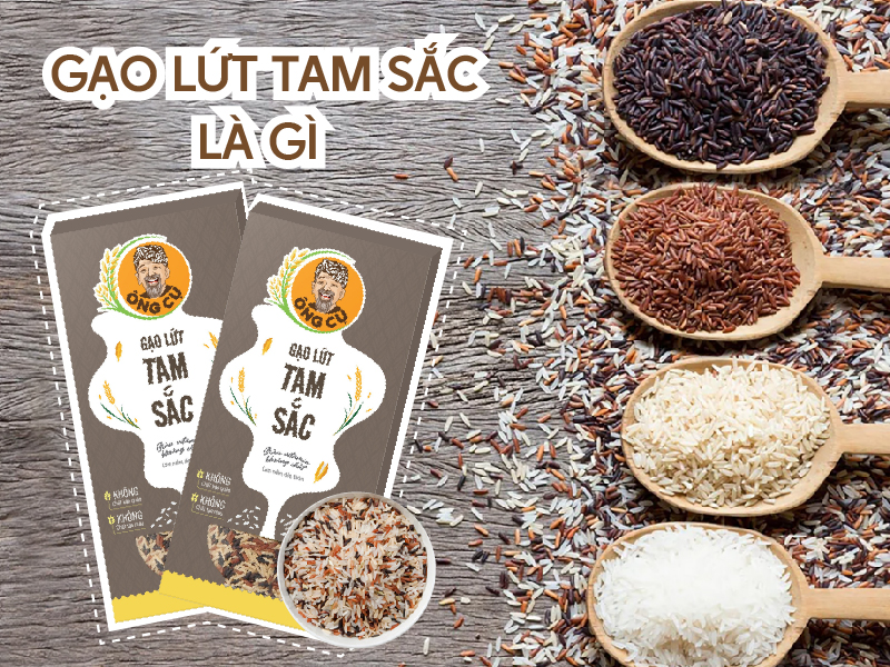 gạo lứt tam sắc là gì