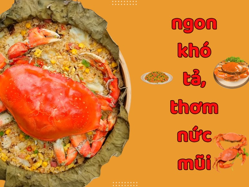 cơm chiên cua